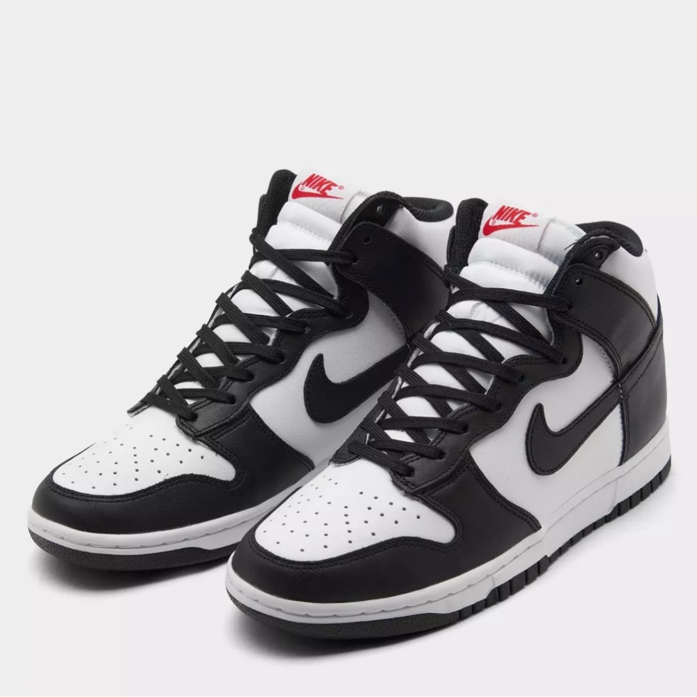 Nike Women’s Black and White Panda High-Top Sneakers